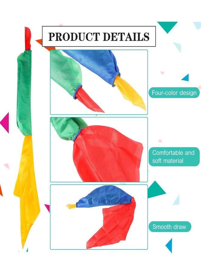 Buildcon 2 Pieces Magic Trick Props for Beginner Magicians, Magic Items for Magic Show, Color Changing Magic Scarf, Street Performances, Children's Parties and School Assemblies - Image 2